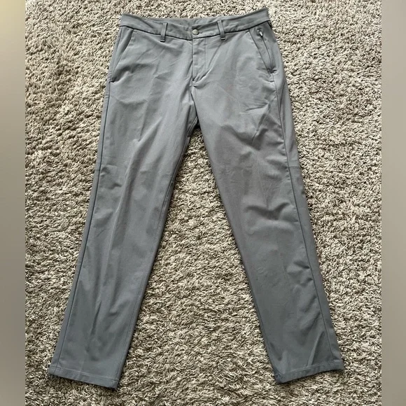 Lululemon ABC Slim-Fit 5 Pocket Pant in Gray Warpstreme Men’s size 32 - Picture 7 of 16